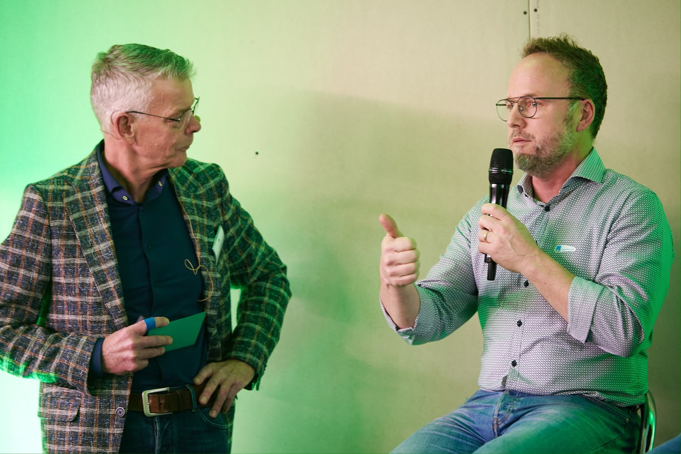 Joris van Os en Halbe Vlietstra
